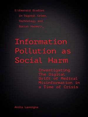 cover image of Information Pollution as Social Harm